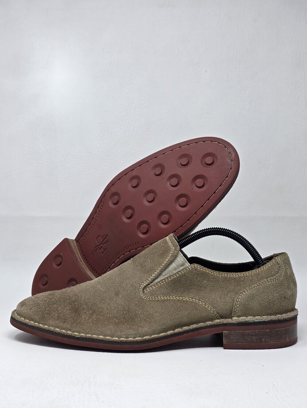 Cole Haan Air Men’s Size 9.5 M Brown Tumbled Leather Slip On Loafer C11856